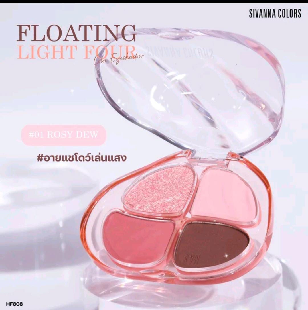 SIVANNA COLORS FLOATING LIGHT FOUR COLOR  EYESHADOW