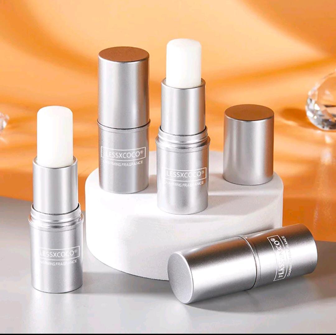 LESSXCOCO Fragrance Balm Stick, Portable, Long-lasting, 7.8g Fragrance Solid Balm (1424)