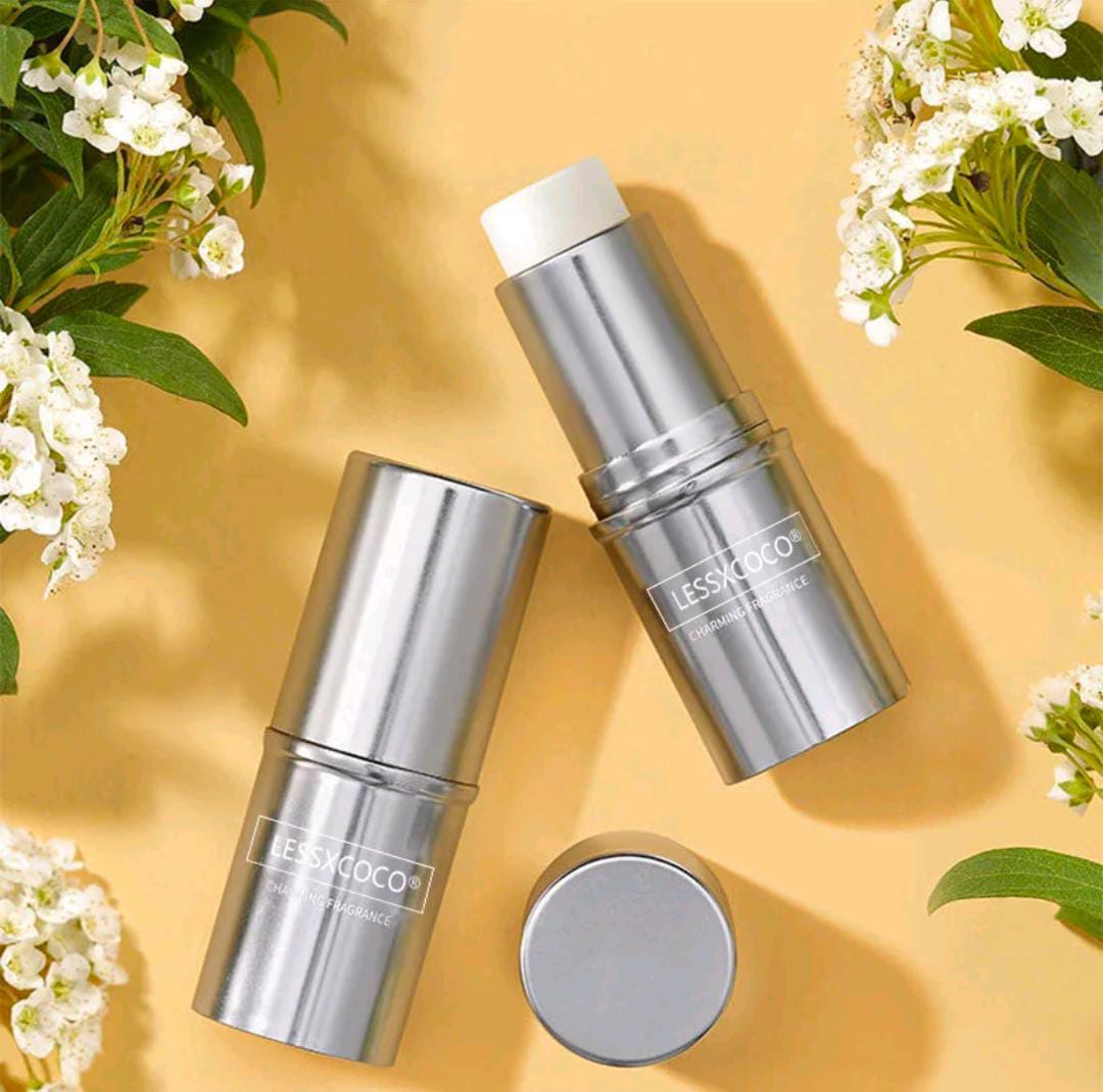 LESSXCOCO Fragrance Balm Stick, Portable, Long-lasting, 7.8g Fragrance Solid Balm (1424)