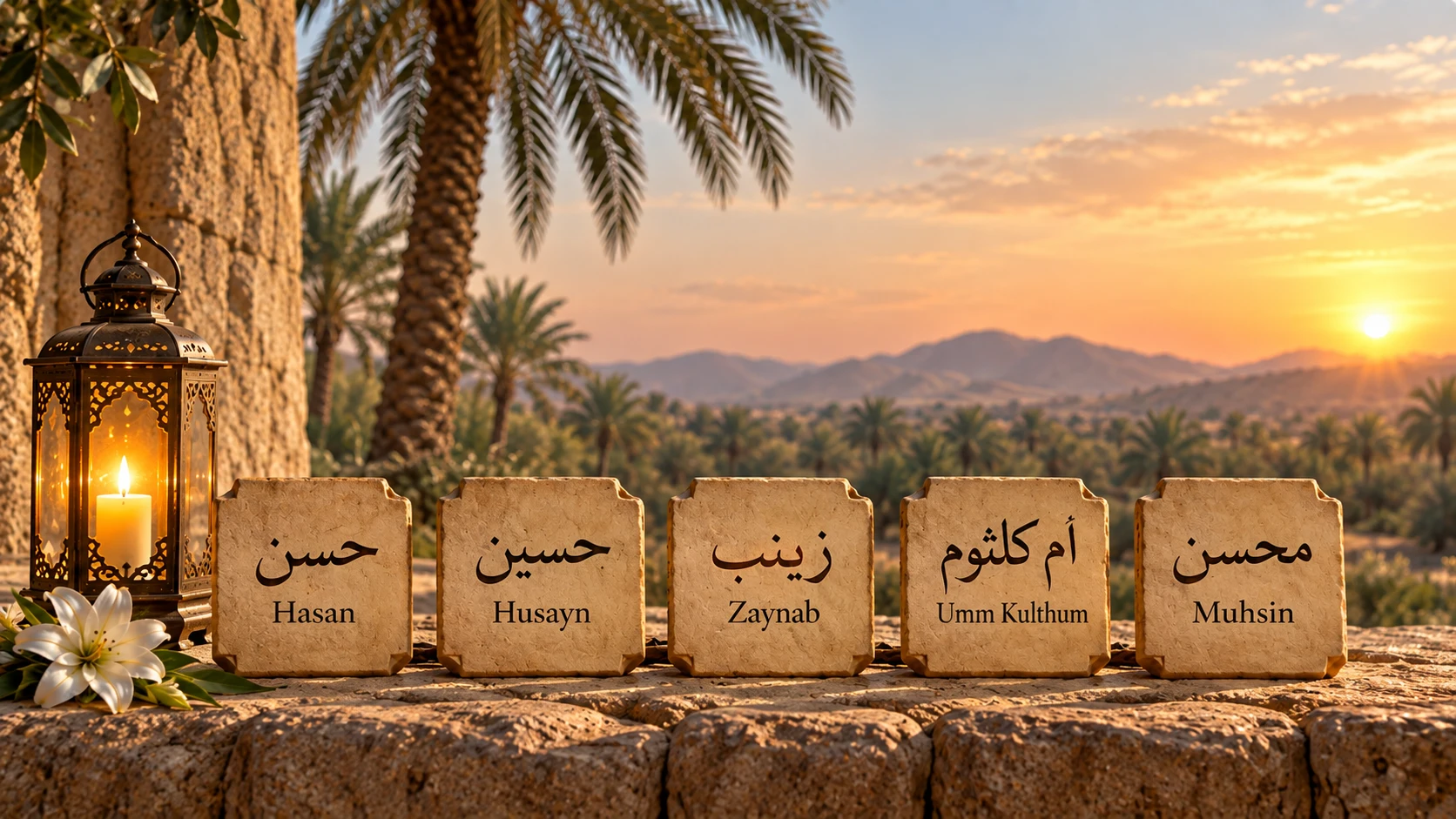 The children of Fatimah al-Zahra and Imam Ali
